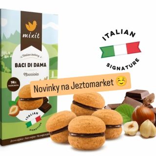 Novinky 😊 🍫 Baci di Dama – křehké máslové sušenky s lískooříškovým krémem, které se doslova rozplývají na jazyku. 🍪...
